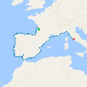 Star Collector: Seaside Sophistication of Spain and the French & Italian Rivieras from Bordeaux