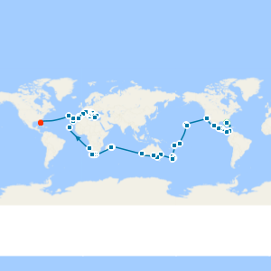 World Cruise 2028 from Ft. Lauderdale with Miami Beach Stay