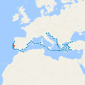 Ultimate Mediterranean: From Balkan Gems to Spain with 2night Venice Island Stay 