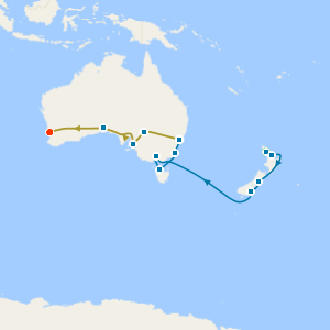 Auckland Stay, New Zealand & Melbourne to Sydney with Indian Pacific Rail to Perth