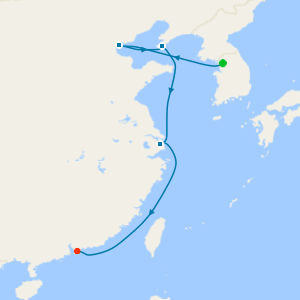 China Intensive cruise from Seoul to Hong Kong