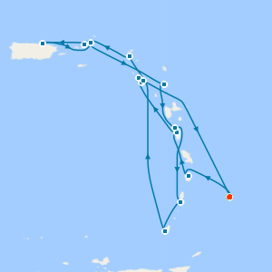 Eastern Caribbean from Barbados with Stay