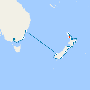 Melbourne, Sydney & New Zealand Explorer to Auckland with Stays