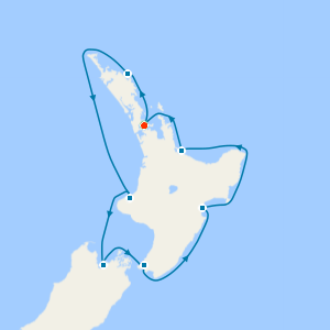  New Zealand Intensive from Auckland with Stay