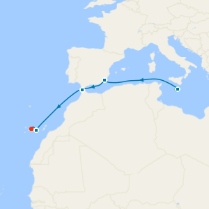 Med Adventure from Malta to Tenerife with Stay