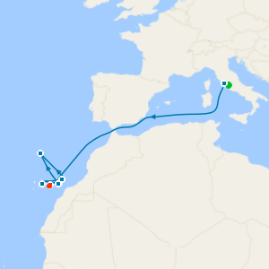 Canary Islands from Rome to Gran Canaria with Stays