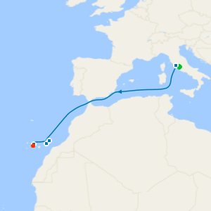 Canary Islands from Rome to Tenerife with Stays