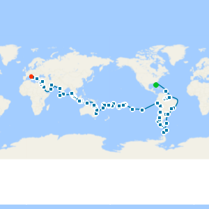 Regent Seven Seas Eras of Exploration 2029 World Cruise from Miami to Rome