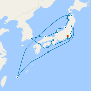 14-Day Sea of Japan & Plum Blossoms from Tokyo - Fly Cruise