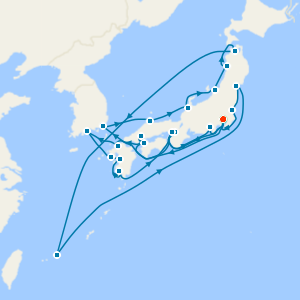 28-Day Japan's Plum & Cherry Blossoms Exploration from Tokyo - Fly Cruise