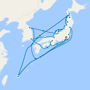 28-Day Japan's Hidden Harbors & Fall Foliage with Mount Fuji Tour & Stay from Tokyo