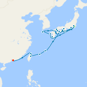 26-Day Japan's Fall Foliage, Osaka Nights & Taiwan with Mount Fuji Tour & Stay from Tokyo