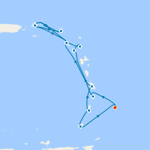 Caribbean Yacht Explorer with 3night Stay from Barbados 