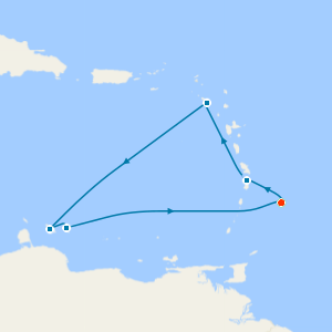 Yacht Harbors of Bonaire & Curacao from Barbados - Fly Cruise