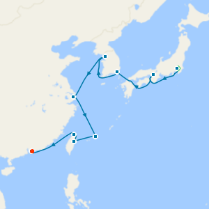 16-Day Shanghai Nights & Seoul Sunsets with Stays in Tokyo & Hong Kong 