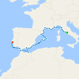 Riviera Yacht Harbors of France & Spain with Rome Stay 