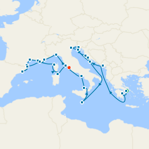 Greece, Croatia, Slovenia & French Yacht Harbors with 3night Athens Stay & The Acropolis Private Tour