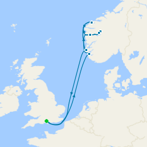 Norwegian Fjords cruise from Southampton