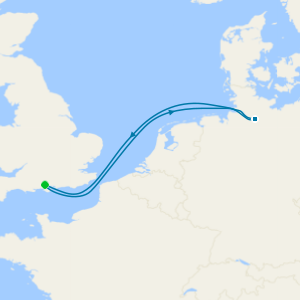 Hamburg cruise from Southampton