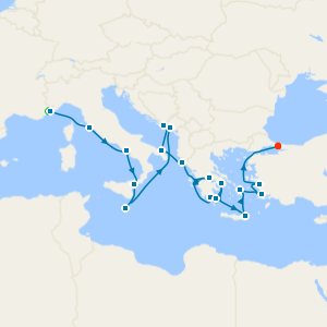 Mediterranean Isle Exploration & Evening at Ephesus with Nice Stay 