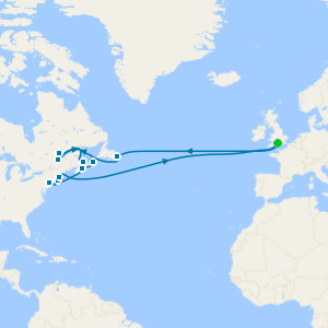 No-Fly Canada & New England from Southampton
