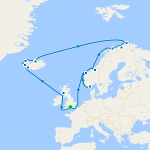 Iceland, Norway & North Cape from Southampton