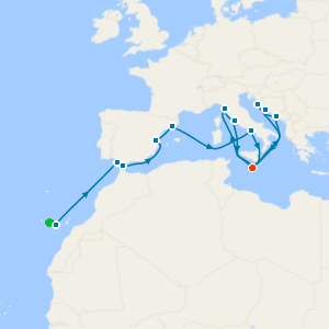 Canary Islands & Med Adventure from Tenerife