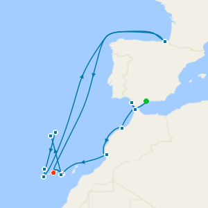 Star Collector: Morocco, Madeira & the Canary Islands from Malaga