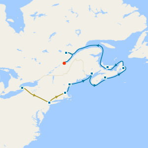 Niagara Falls, New York & Classic Canada & New England from Boston