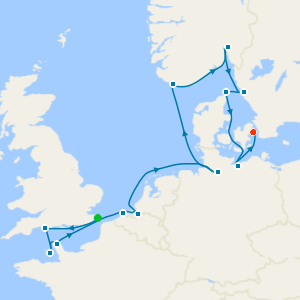 Exploring Norway, Sweden & Denmark from Dover with Copenhagen Stay 