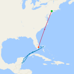 Perfect Day & Western Caribbean with Miami Beach & New York Stays
