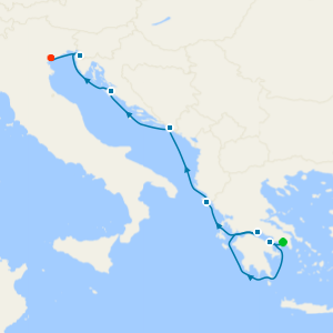 Winter in Croatia & Greece from Athens