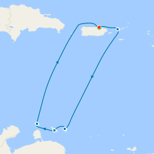 Southern Caribbean from San Juan with Stay