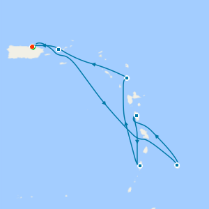 Southern Caribbean from San Juan with Stay