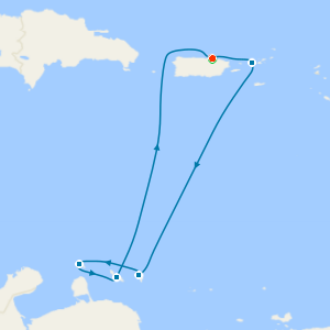 Southern Caribbean from San Juan with Stay