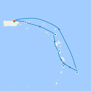 Southern Caribbean from San Juan with Stay