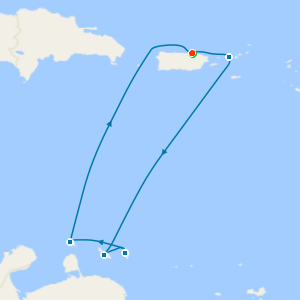 Southern Caribbean from San Juan with Stay