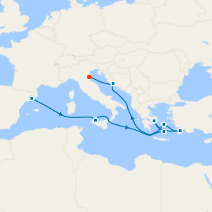 Eastern Mediterranean from Barcelona with Stay