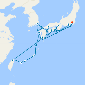 Tokyo Stay, Mount Fuji, Grand Japan, Okinawa, Taiwan and Spring Blossoms