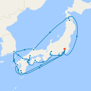 Tokyo Stay, Mount Fuji and Grand Circle Japan Cruise