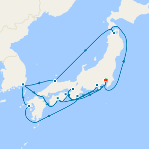 Tokyo Stay, Mount Fuji, Grand Circle Japan with Summer Festivals and Kumano Fireworks