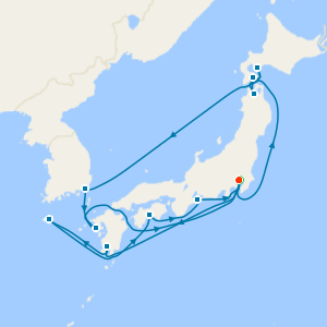 Tokyo Stay, Mount Fuji, Grand Circle of Japan and Hokkaido's Spring Flowers