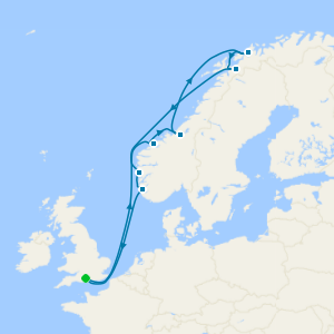 Norway and Northern Lights cruise from Southampton