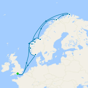 Norway and North Cape cruise from Southampton
