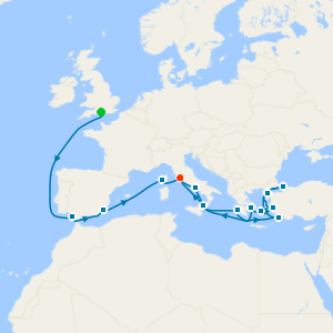 Mediterranean, Greek Islands & Turkey from Southampton