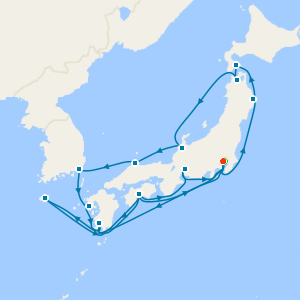 Tokyo Stay, Mount Fuji and Grand Circle of Japan with Summer Festivals