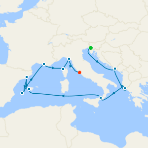 Mediterranean & Adriatic from Trieste