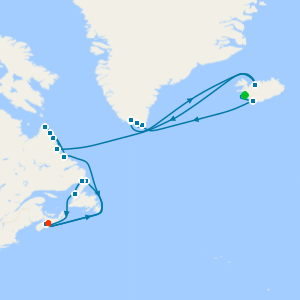 Sagas & Sea Cliffs: Greenland To Newfoundland