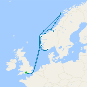 Norwegian Fjords cruise from Southampton