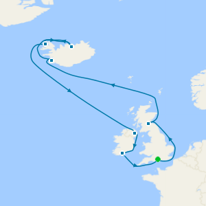 Iceland & British Isles from Southampton